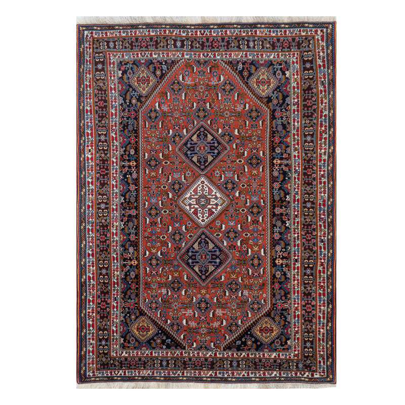 فرش دستبافت شش متری مدل ایلیاتی