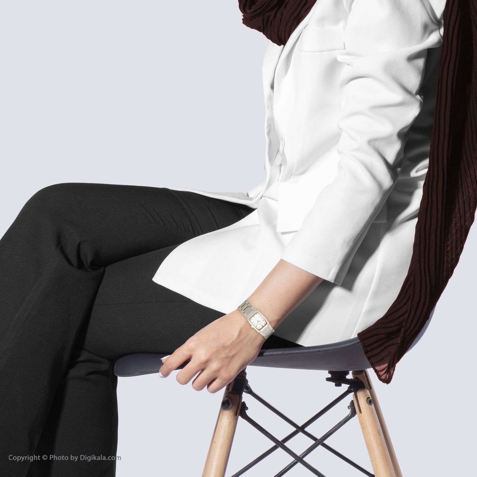 ساعت مچی عقربه ای زنانه رومانسون مدل NM4516LL1WAS2W - - 4