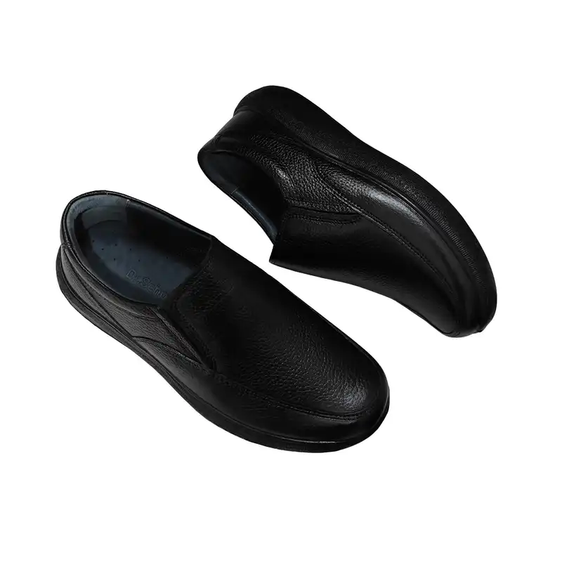 کفش طبی مردانه دکتر شولز مدل Official رنگ مشکی