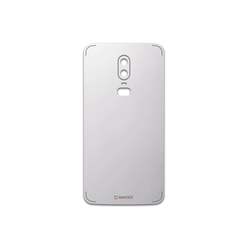 برچسب پوششی ماهوت مدل Matte-White مناسب برای گوشی موبایل وان پلاس 6