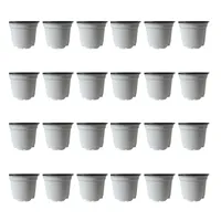 گلدان مدل ژله ای کد A_8 مجموعه 24 عددی