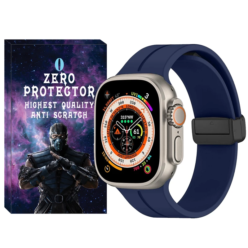 بند زیرو مدل Magnetic-ORG-ZR مناسب برای ساعت هوشمند هاینو تکو T89 Ultra / T99 Ultra max