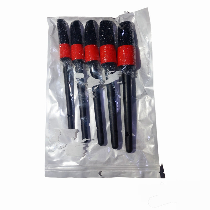 فرچه دیتیلینگ خودرو مدل c5 مجموعه 5عددی