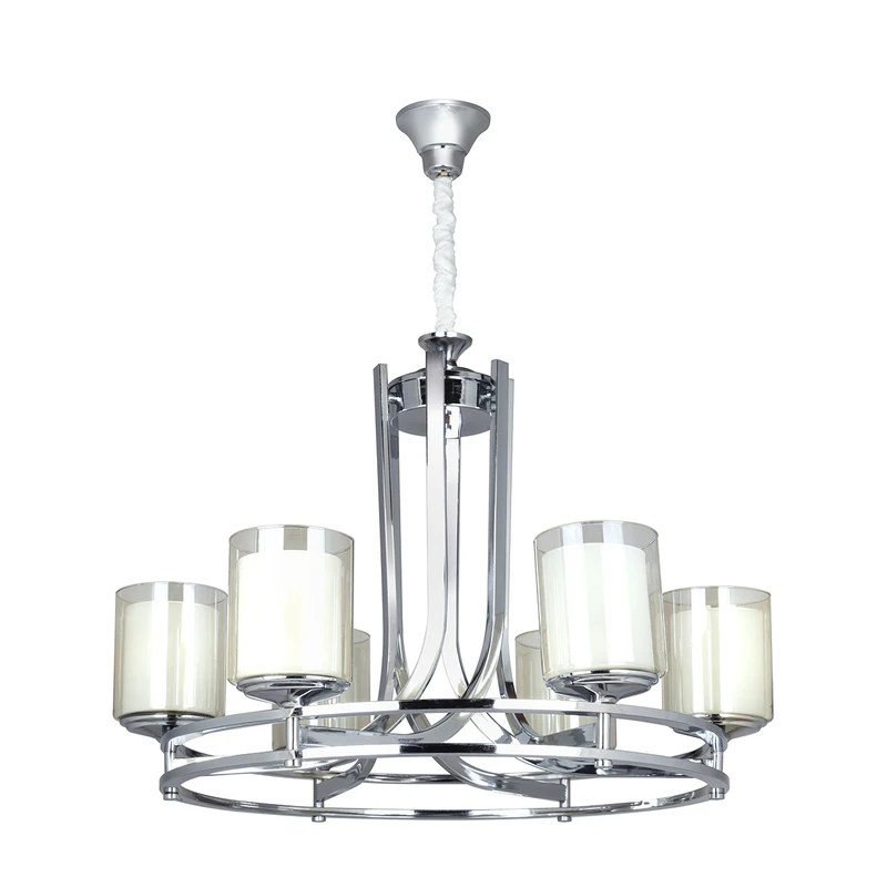  لوستر شش شعله چشمه نور کد N2667/6-C