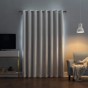 پرده پانچ تیکو دکو مدل بلک اوت ضد نور 75 درصد سه لایه کد insulator  سایز 275x300 سانتی‌متر