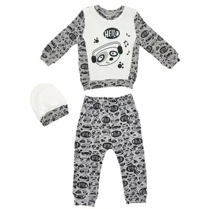 ست 3 تکه لباس نوزادی مدل Findik baby