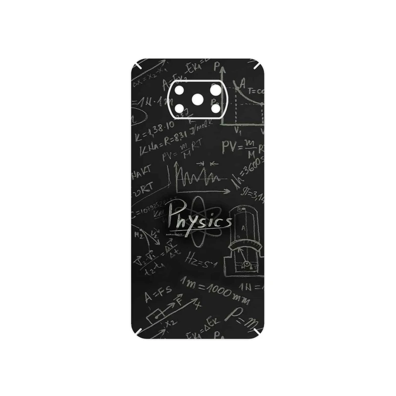 برچسب پوششی ماهوت مدل Physics Science مناسب برای گوشی موبایل شیائومی Poco X3 Pro