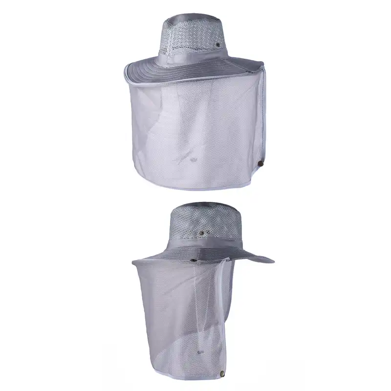 کلاه آفتابگیر مدل کابوی پشت دار طرح تور