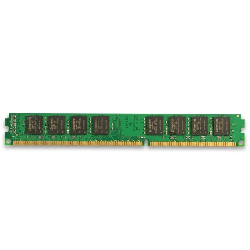 رم کامپیوتر کینگستون مدل ValueRAM DDR3 4 گیگابایت 1600 مگاهرتز تک کاناله U-DIMM با تایمینگ CL11 و ولتاژ کاری 1.5 ولت