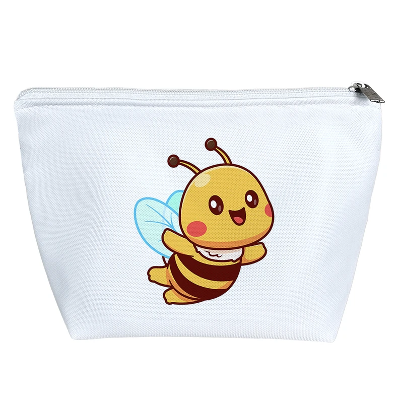 کیف لوازم آرایش دخترانه خندالو مدل حیوانات بامزه زنبور کد 3204