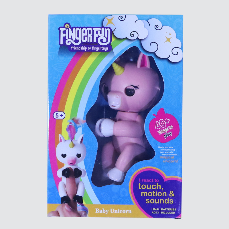 ربات اسباب بازی مدل اسب تک شاخ بند انگشتی