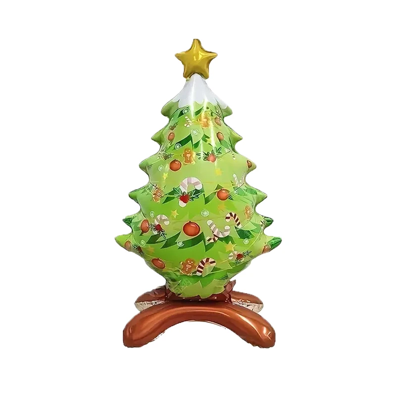 بادکنک فویلی سورتک طرح درخت کریسمس کد ST0912