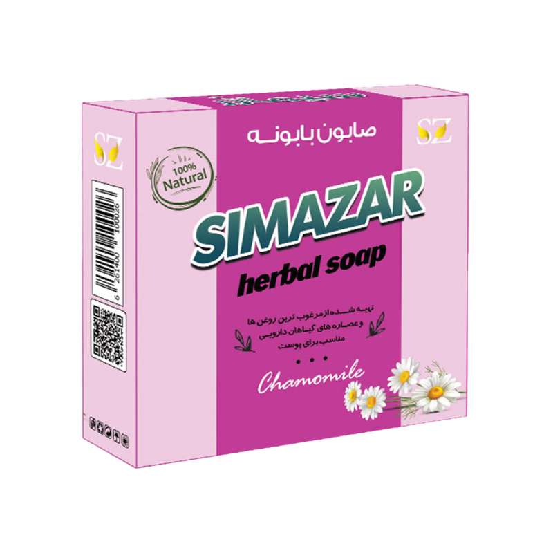 صابون شستشو سیمازر مدل بابونه گیاهی وزن 80 گرم صابون شستشو سیمازر مدل بابونه گیاهی وزن 80 گرم