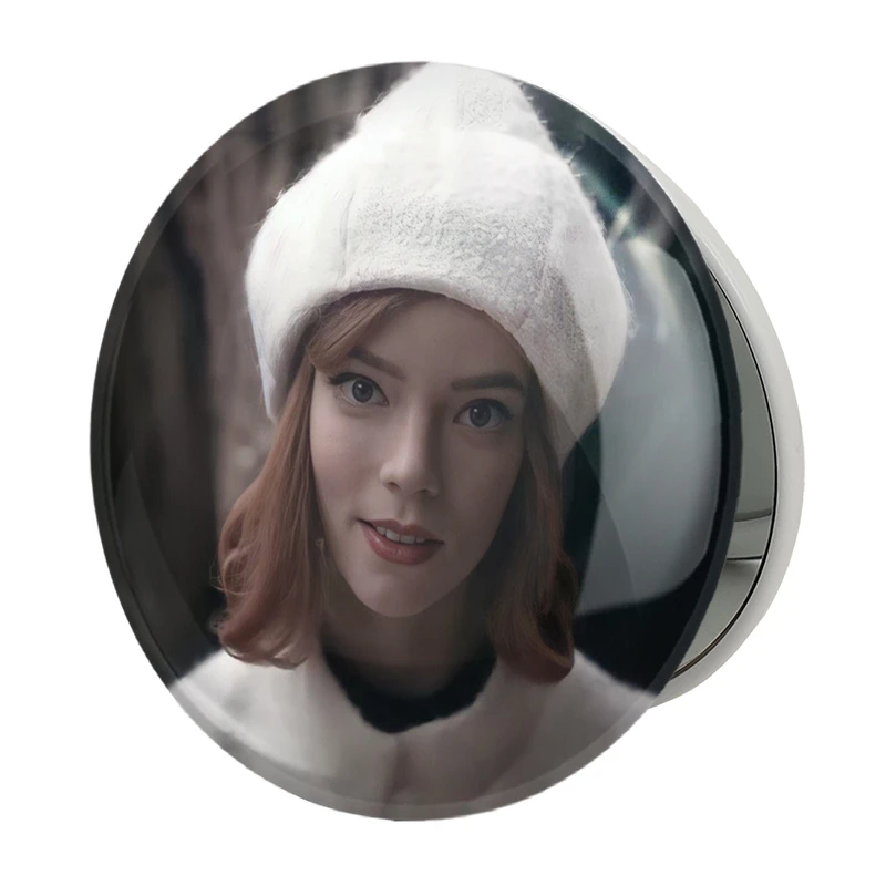 آینه جیبی خندالو طرح سریال گامبی وزیر مدل تاشو کد 27796 