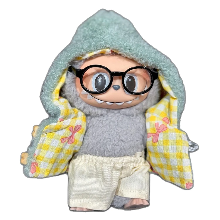 استیکر پارچه و لباس پاد آفرین مدل عروسک لبوبو کد S2213