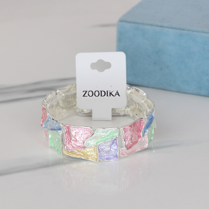 دستبند النگویی زنانه زودیکا مدل ساحلی کد AAD622