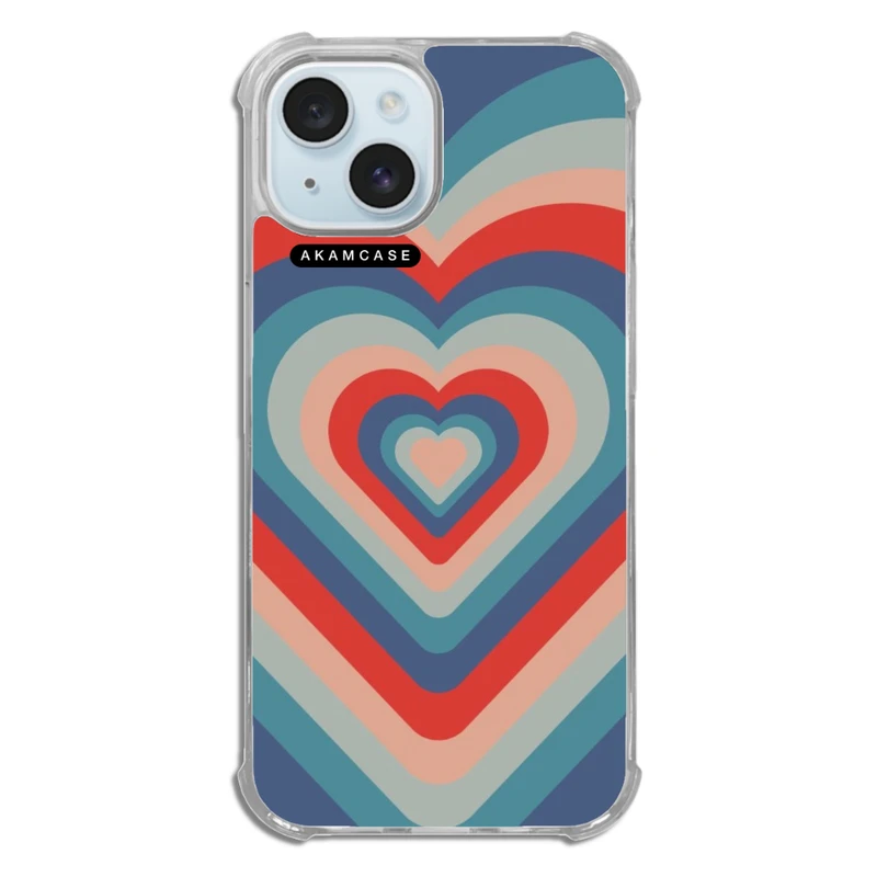 کاور آکام مدل AMCWTA15-HEART15 مناسب برای گوشی موبایل اپل iPhone 15