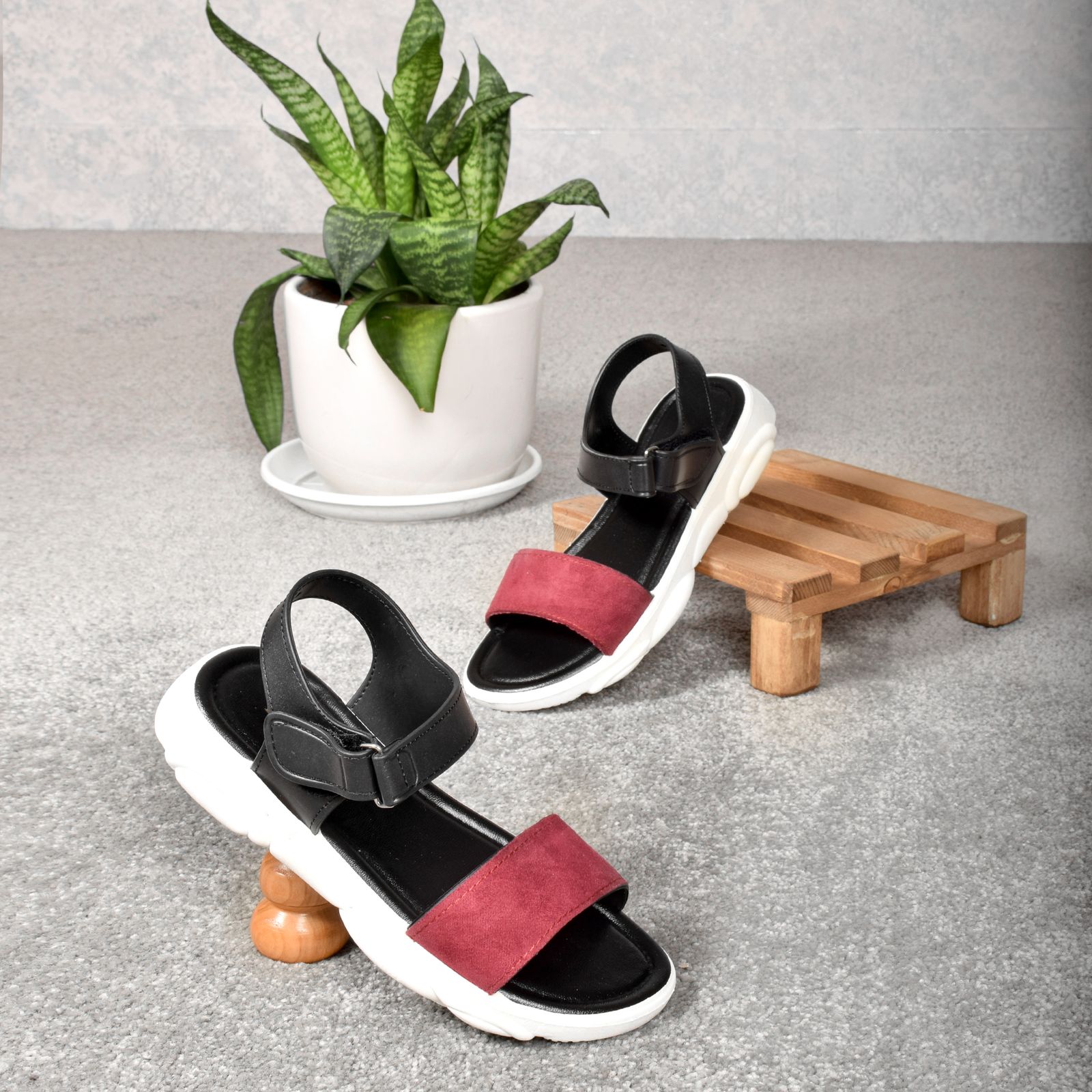 صندل زنانه پاپا مدل ملودی سوئیت کد 1436-BK -  - 42