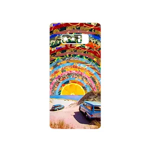 MAHOOT Collage of Orange Sky Cover Sticker for Samsung Galaxy Note 8