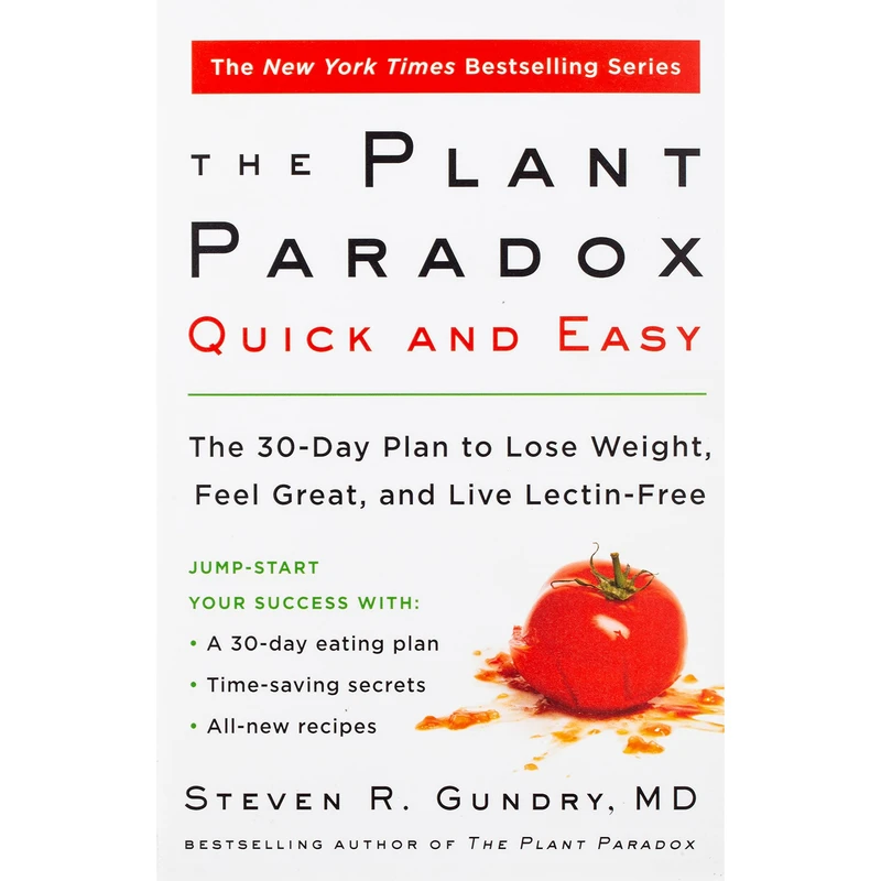 کتاب The Plant Paradox Quick and Easy اثر Dr. Steven R. Gundry, MD انتشارات HarperCollins Publishers Inc.