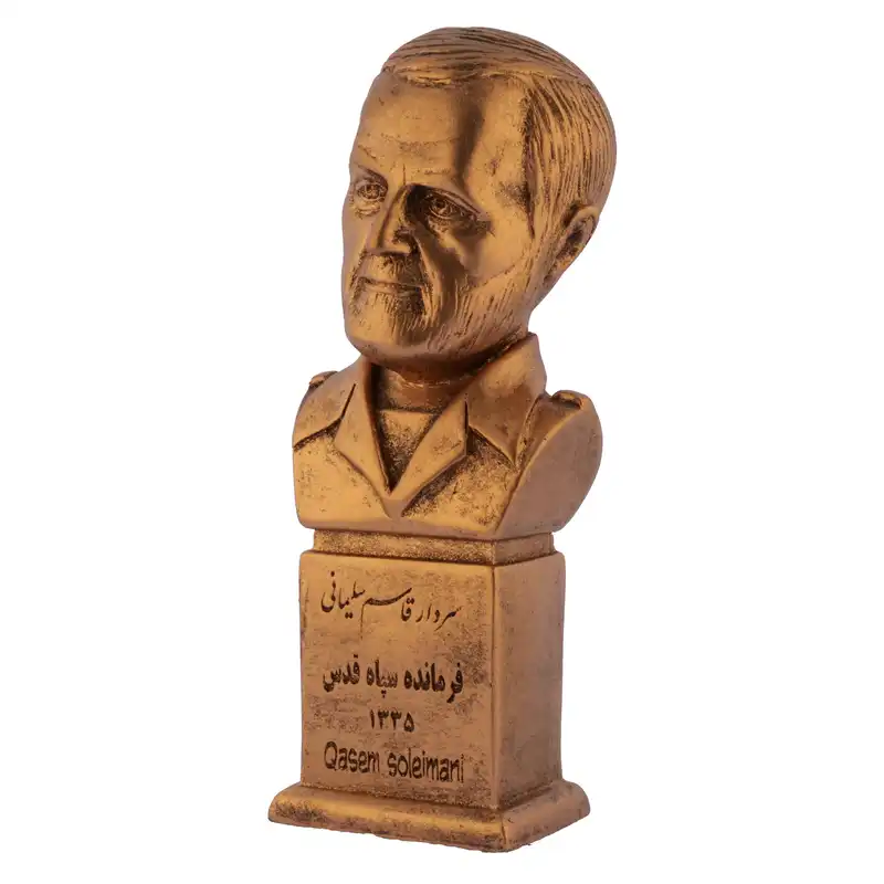 سردیس یادمان مدل سردار شهید قاسم سلیمانی کد S146-3