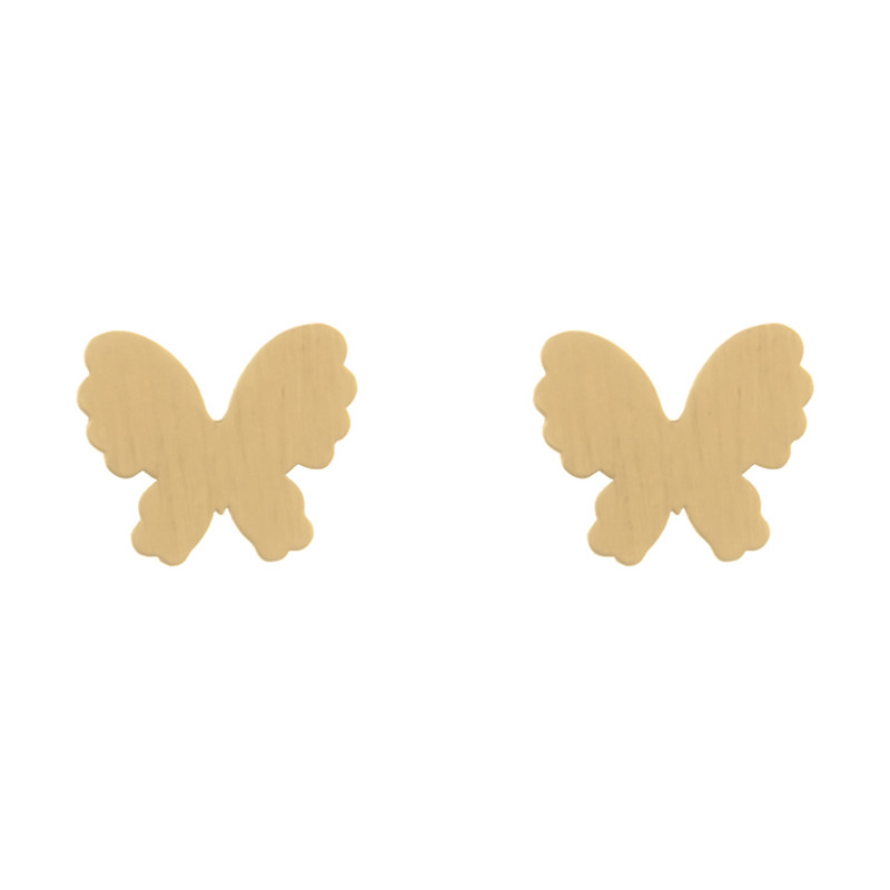 گوشواره میخی طلا 18 عیار زنانه نیکان گلد مدل SA99