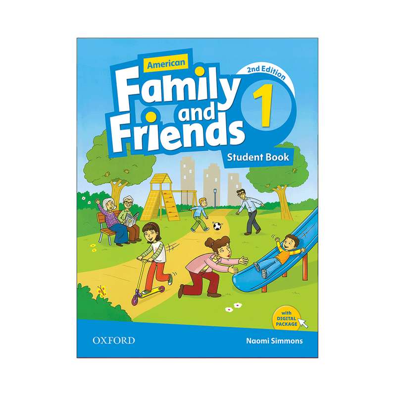کتاب American Family and Friends 1 Second Edition اثر Naomi Simmons انتشارات Oxford کتاب American Family and Friends 1 Second Edition اثر Naomi Simmons انتشارات Oxford
