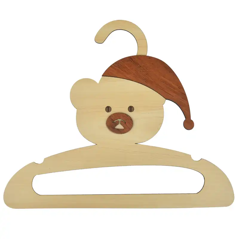 چوب لباسی نوزادی مدل پانی بسته 2 عددی