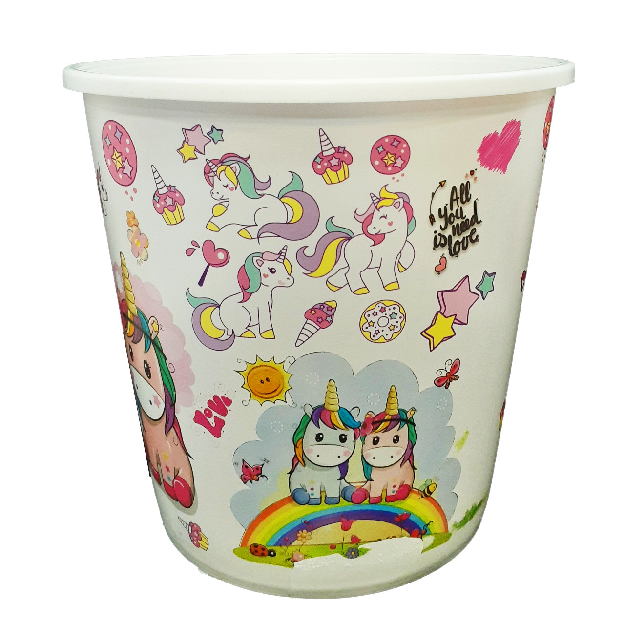 سطل زباله اتاق کودک مدل اسب تک شاخ کد 41