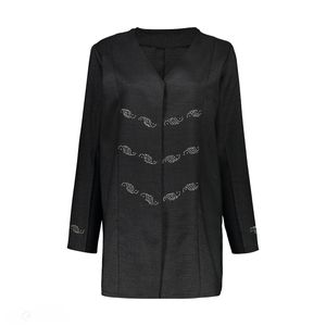 مانتو زنانه مدل منجوق کاری