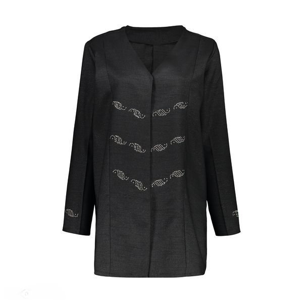 مانتو زنانه مدل منجوق کاری