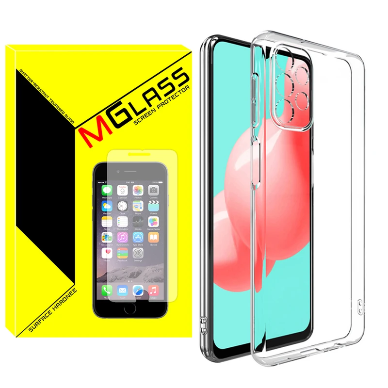 کاور ام‌گلس مدل Clear مناسب برای گوشی موبایل سامسونگ Galaxy A23 4G / A23 5G