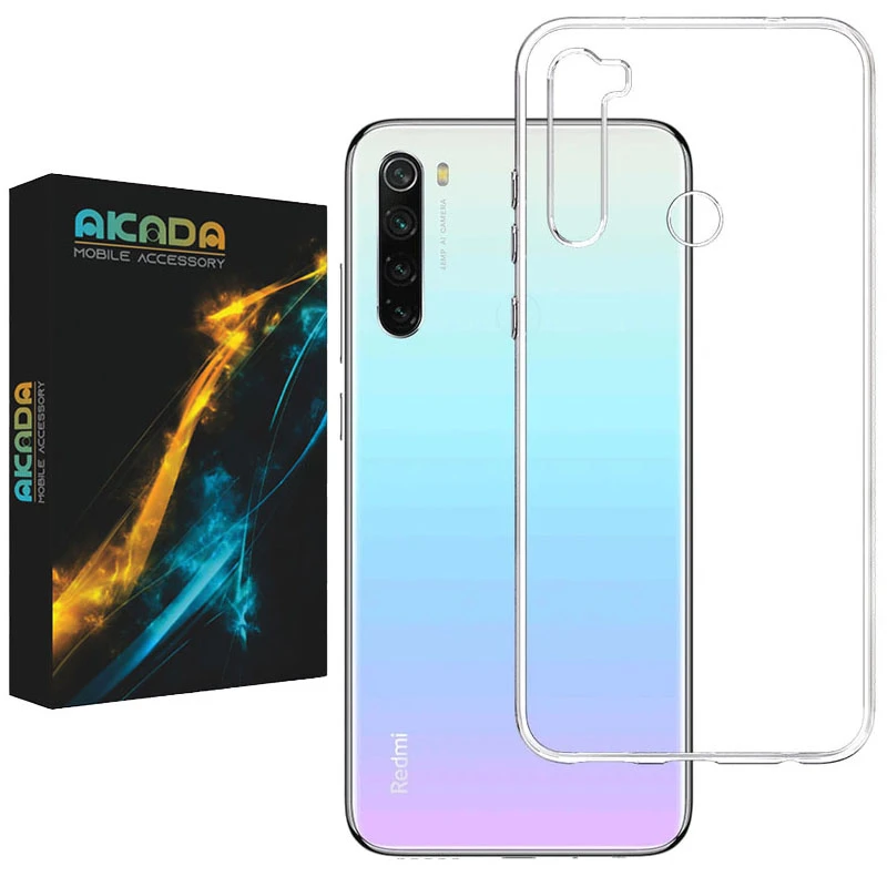 کاور آکادا مدل Transparent مناسب برای گوشی موبایل شیائومی Redmi Note 8