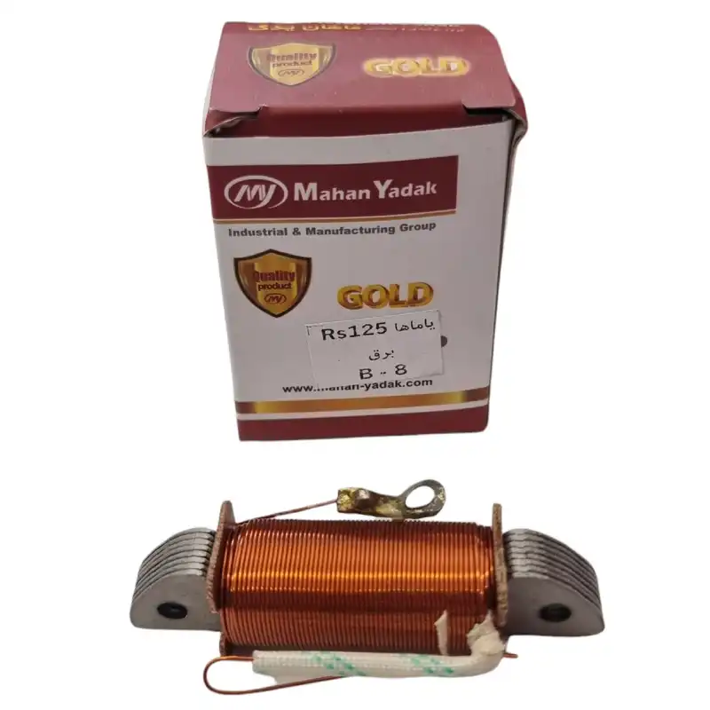 بوبین برق موتورسیکلت ماهان یدک مدل RS125 مناسب برای یاماها 125