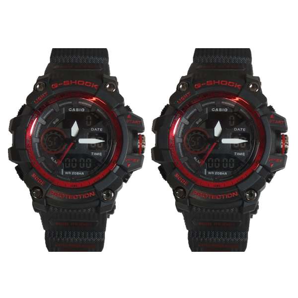 ساعت مچی دیجیتال کد AL-S14 بسته 2 عددی