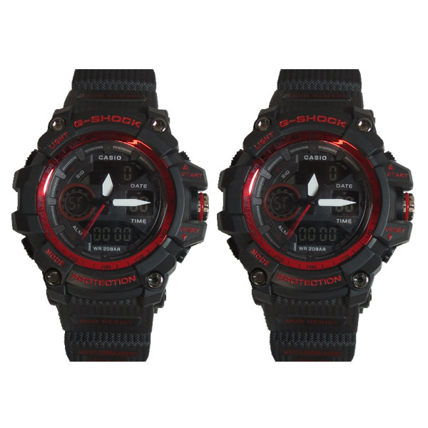 ساعت مچی دیجیتال کد AL-S14 بسته 2 عددی