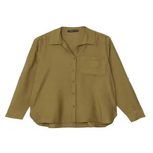 شومیز آستین بلند یقه گرد زنانه ال سی وایکیکی مدل W4I327Z8