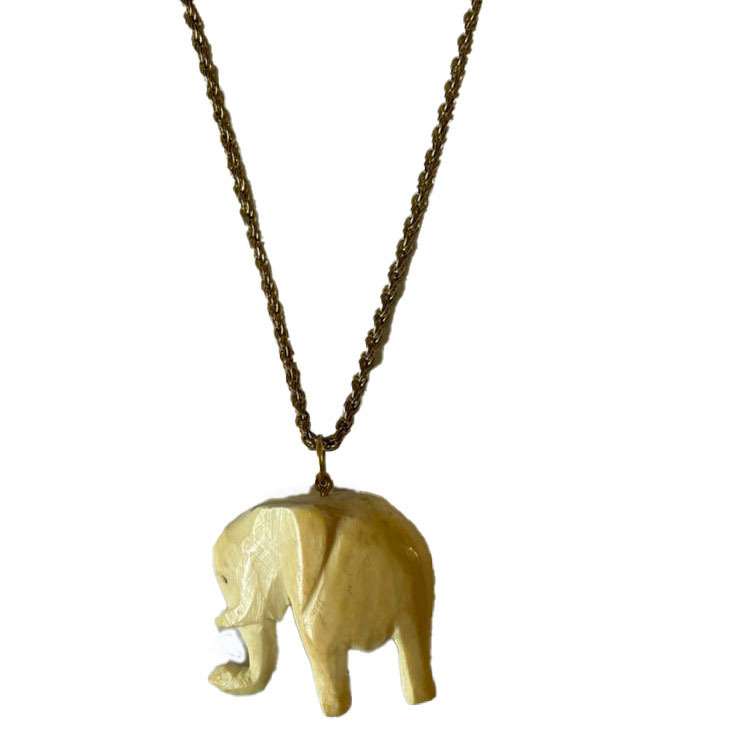 گردنبند زنانه مدل فیل کد 045