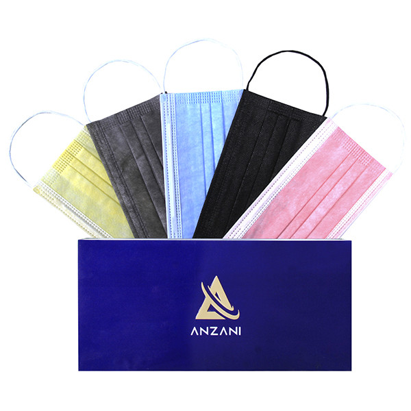 ماسک تنفسی انزانی مدل رنگین کمان بسته 50 عددی ماسک تنفسی انزانی مدل رنگین کمان بسته 50 عددی