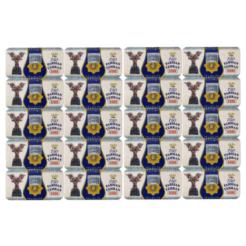 سکه گرمی طلا 18 عیار پئونی شاپ مدل پارسیان طهران PSH58 مجموعه 20 عددی