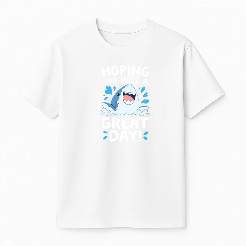 تی‌شرت آستین کوتاه پسرانه مدل کوسه کد v4 