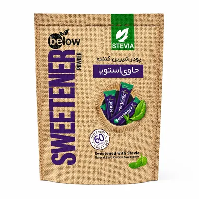 شیرین کننده حاوی استویا بیلو - بسته 60 عددی