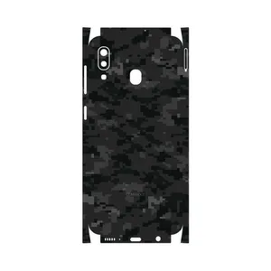 MAHOOT Night-Army-Pixel-FullSkin Cover Sticker for Samsung Galaxy A20