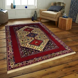 فرش دستباف چهارمتری طرح لوزی مدل AA192