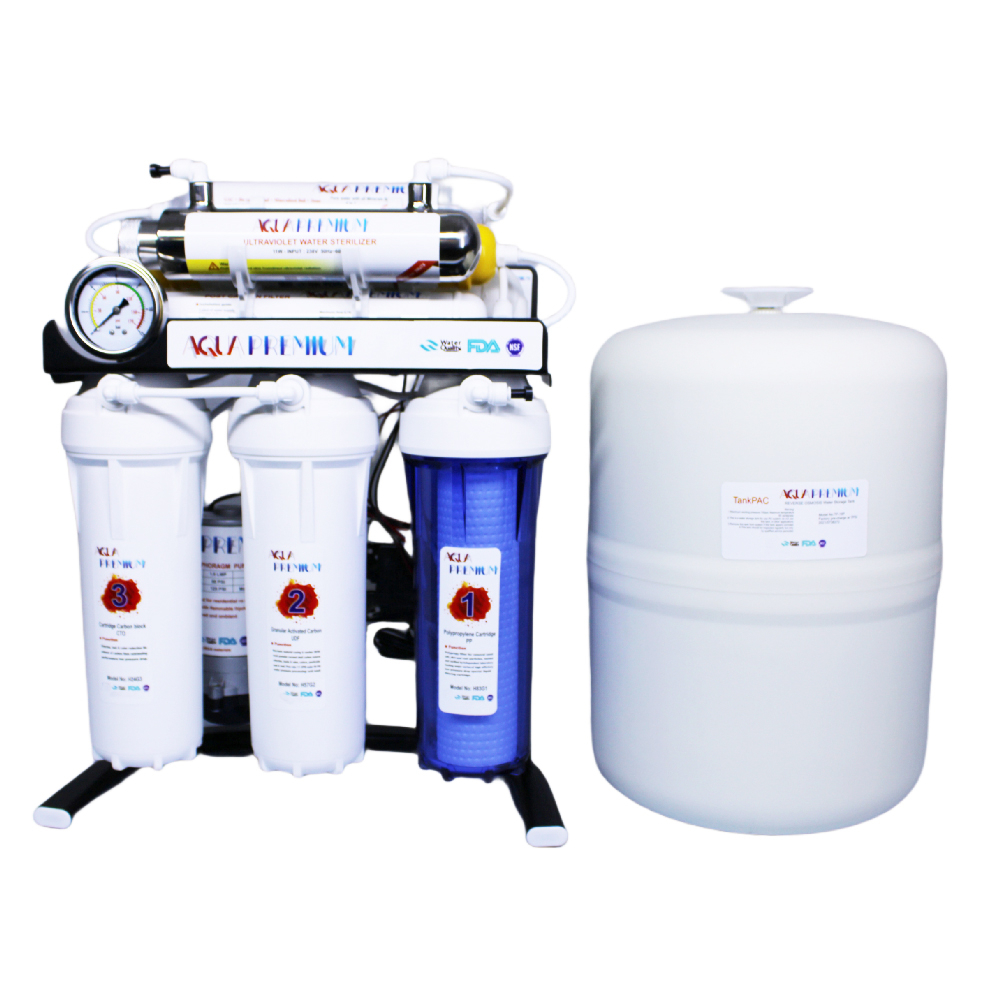 دستگاه تصفیه کننده آب آکواپرمیوم مدل A8ABU11-BK-TP