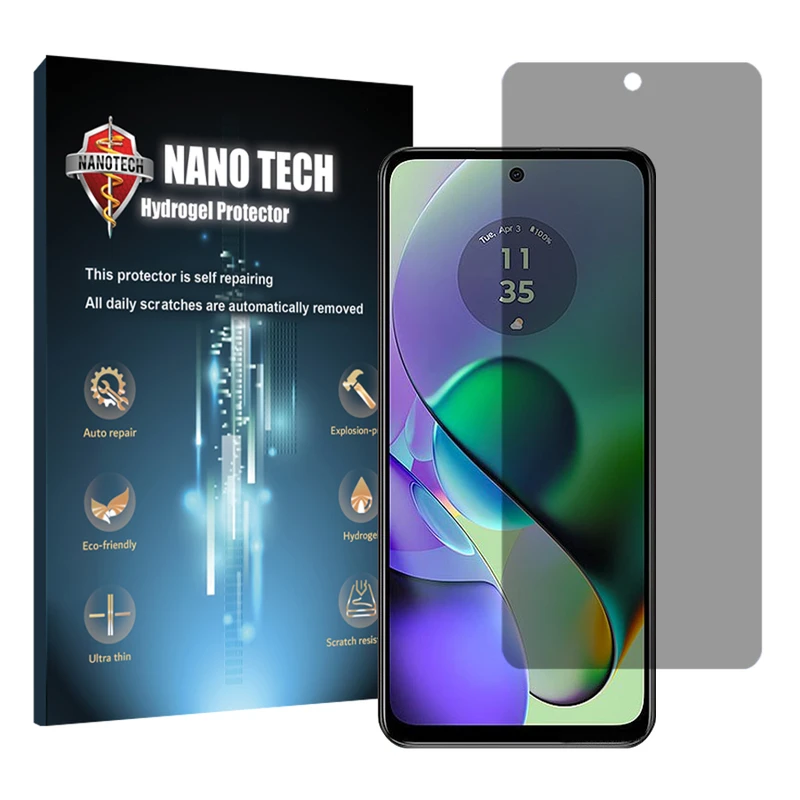 محافظ صفحه نمایش حریم شخصی نانو تک مدل Tough مناسب برای گوشی موبایل موتورولا Moto G54