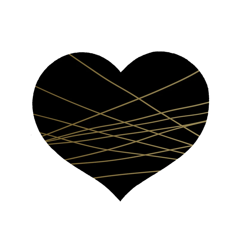 پادری مدل قلب طرح کلاسیک کد 8986 سایز 90x90 سانتی متر