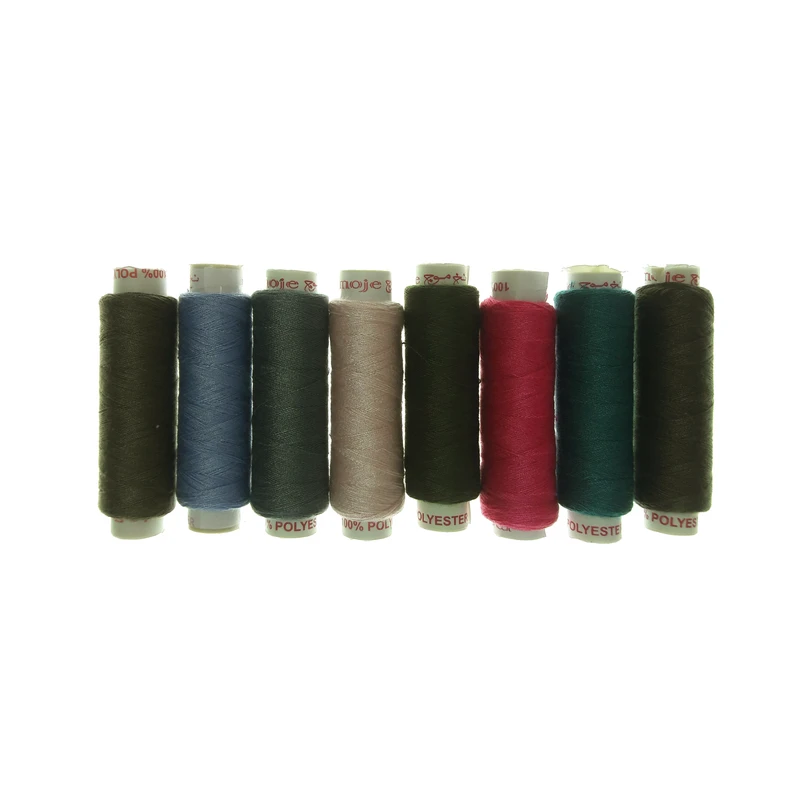 نخ خیاطی مدل موج کد Y6861 بسته 8 عددی