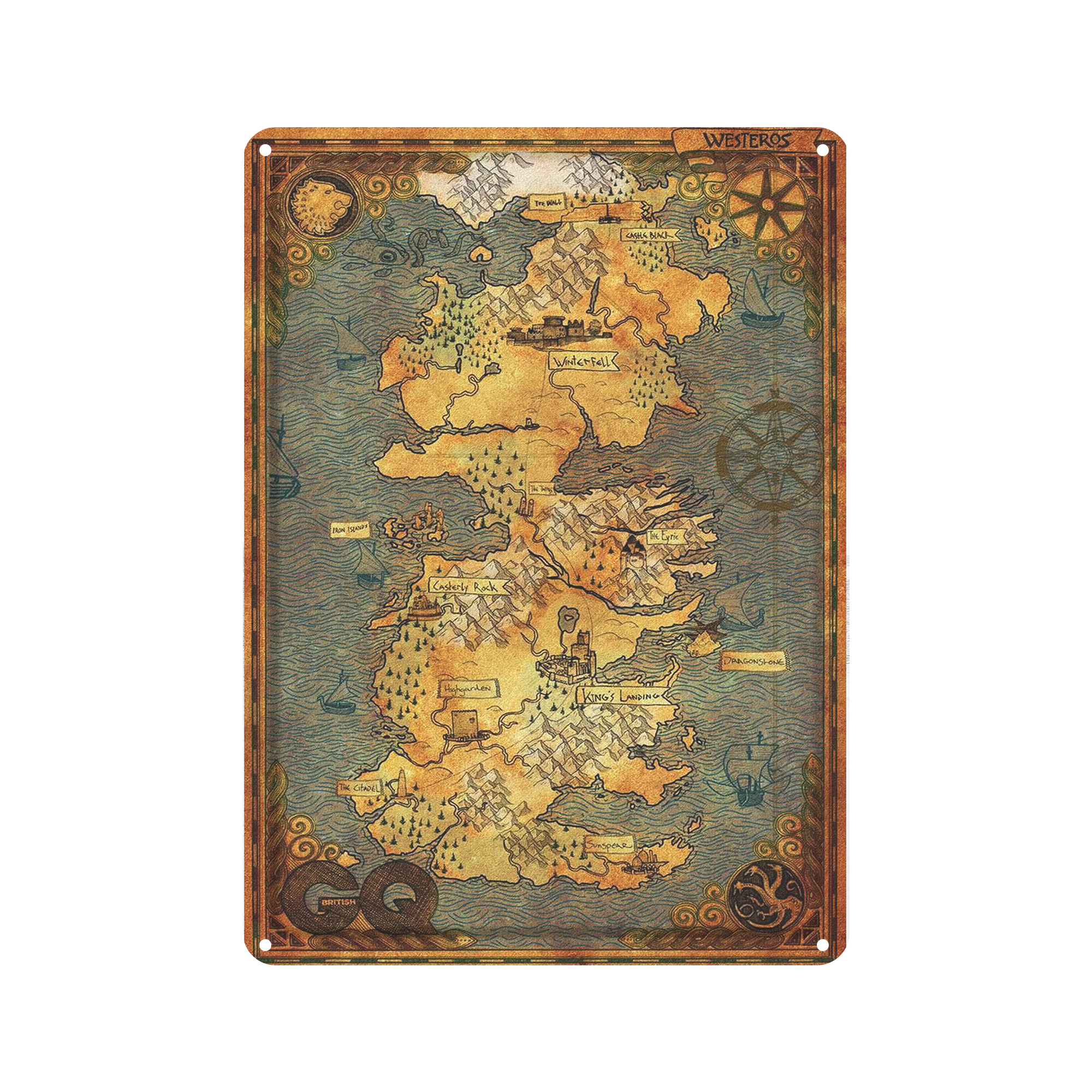 دیوارکوب مدل بازی تاج و تخت کد  s 514 got