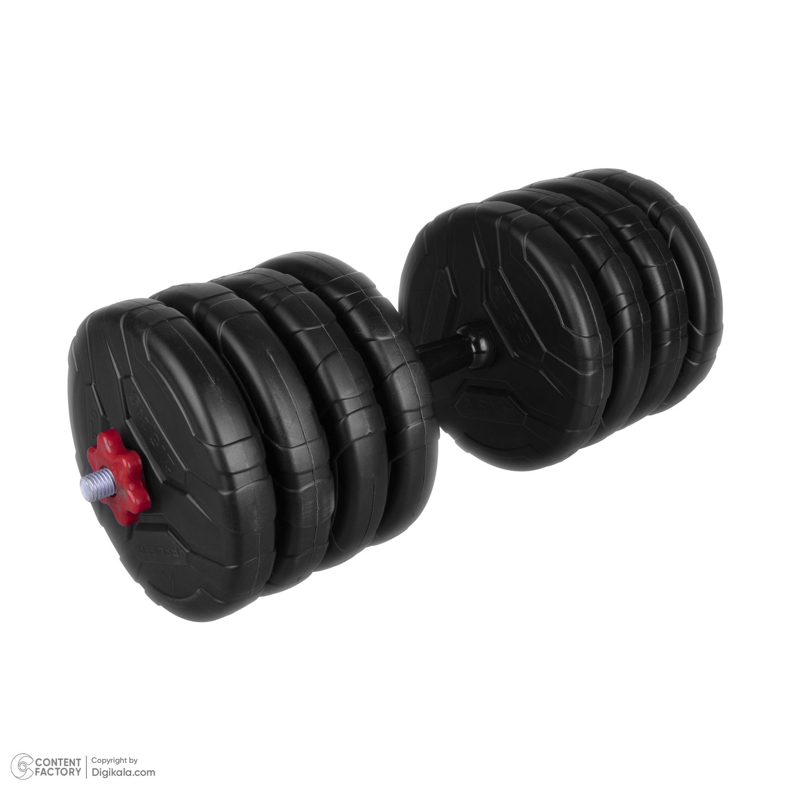دمبل رادیس فیت مدل  DVP-20-2.5 وزن 20 کیلوگرم بسته دو عددی -  - 2